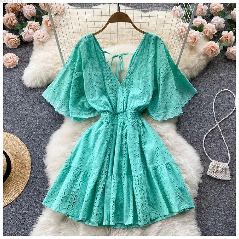 Price Blitz Pepe Eyelet Dress