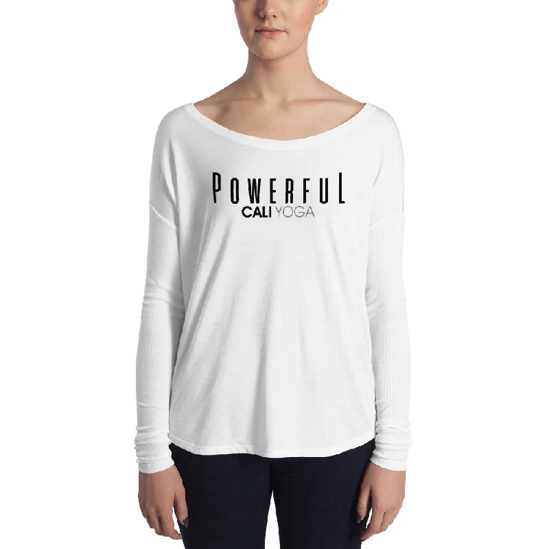 Unmissable Offer Powerful Long Sleeve Knit Tee
