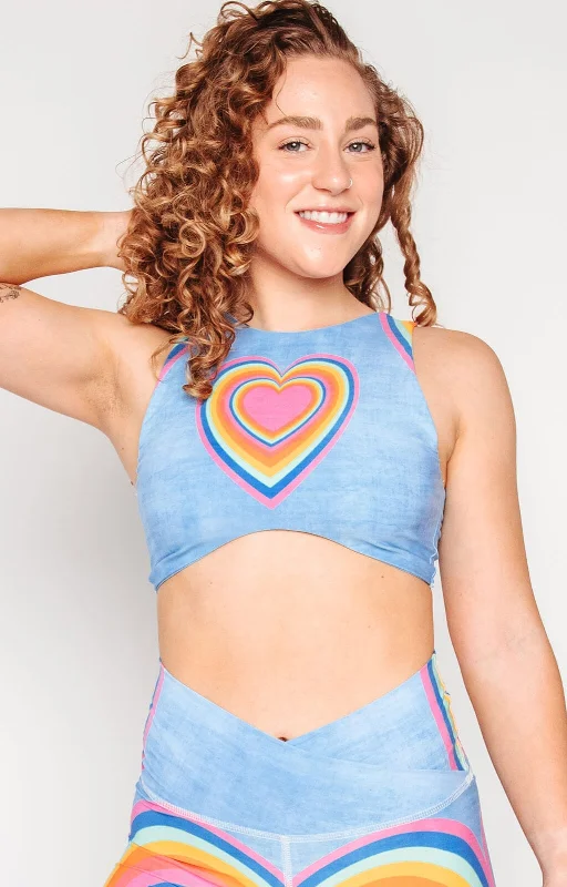 Overstock Twist & Turn Tank - Rainbow Love