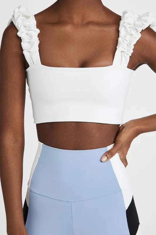 Bonus Savings Scrunchie Top Chantilly