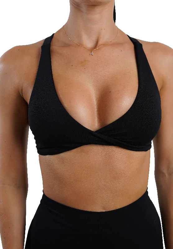 Midnight Sale Sculpt Bra - Black