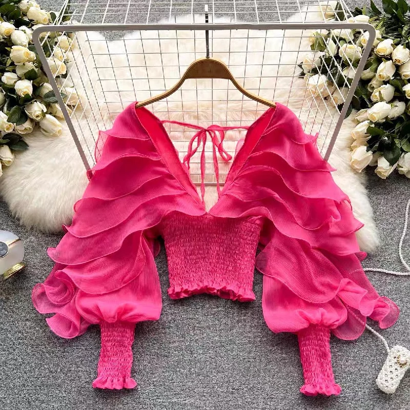 Fantastic Offers Senna Ruffle Blouse