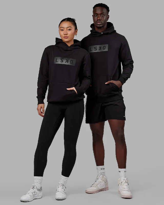 Sale Event Unisex Strength FLXFleece Hoodie - Black-Black
