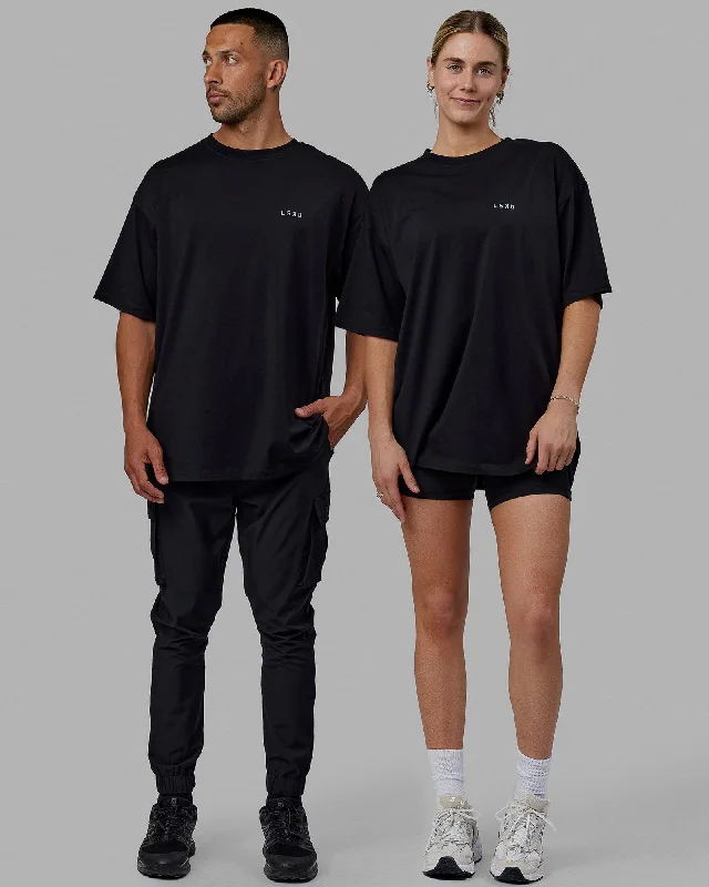 Weekend Special Unisex Deluxe PimaFLX Tee Oversize - Black