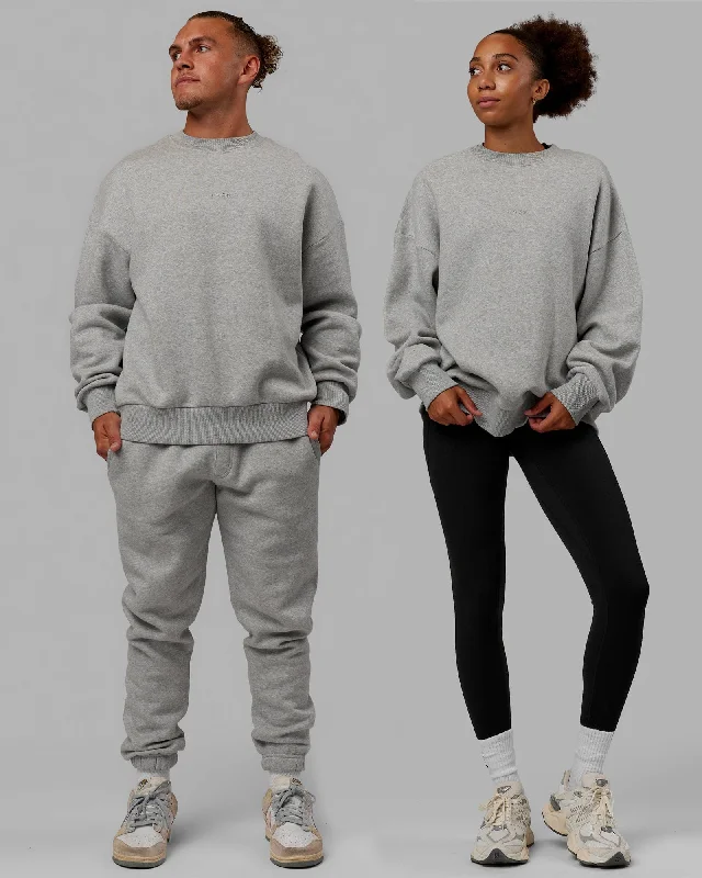 Reduced Prices Unisex MVP Sweater Oversize - Light Grey Marl