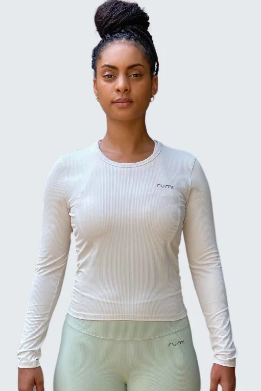 Special Price W SunRib Fit Tee Long-Sleeve - Snow