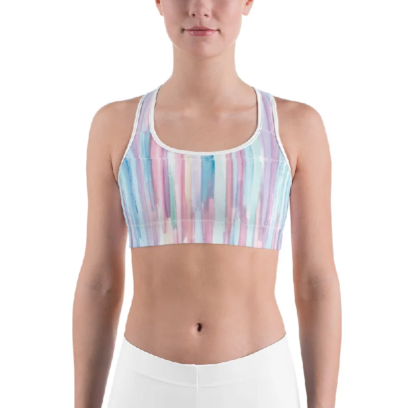 Exclusive Offers Water Color Sports Bra