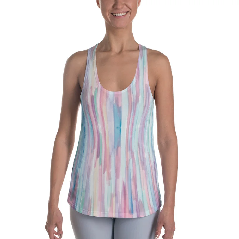 Clearance Items Water Color Racerback Tank