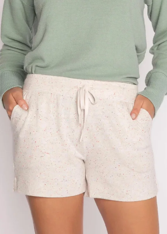 YEAR-End Sale Amelia Coz Confetti Short In Oatmeal