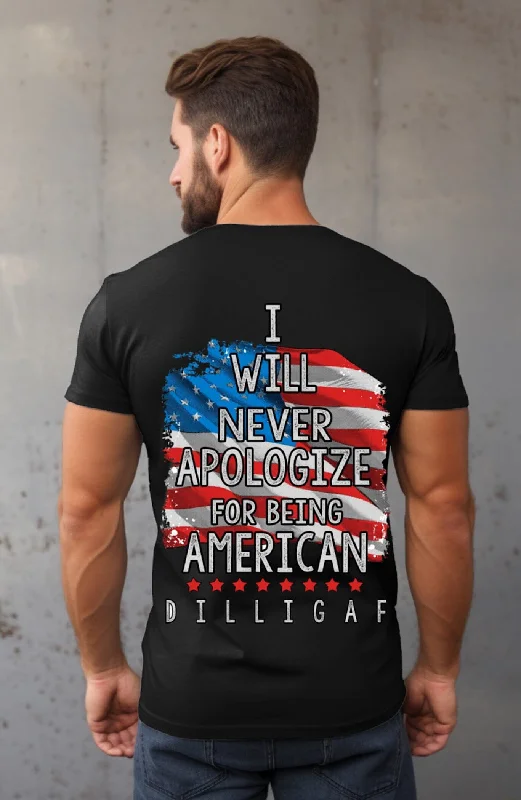 Super Sale Never Apologize T-shirt