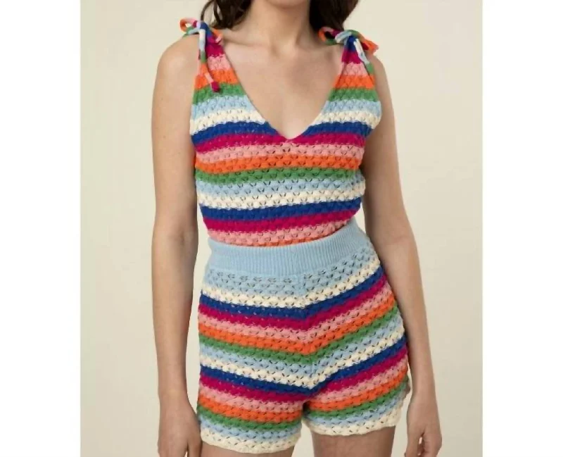 While Supplies Last Kira Short In Rainbow