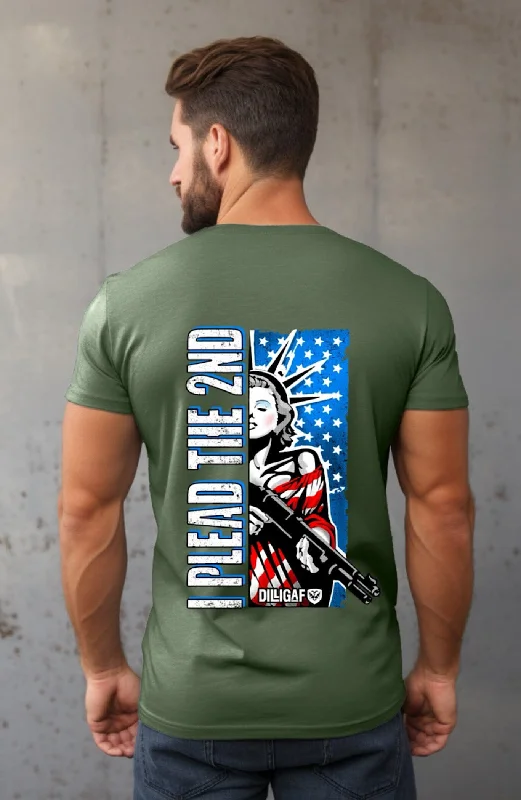 Overstock Lady Liberty Plead the 2nd T-shirt