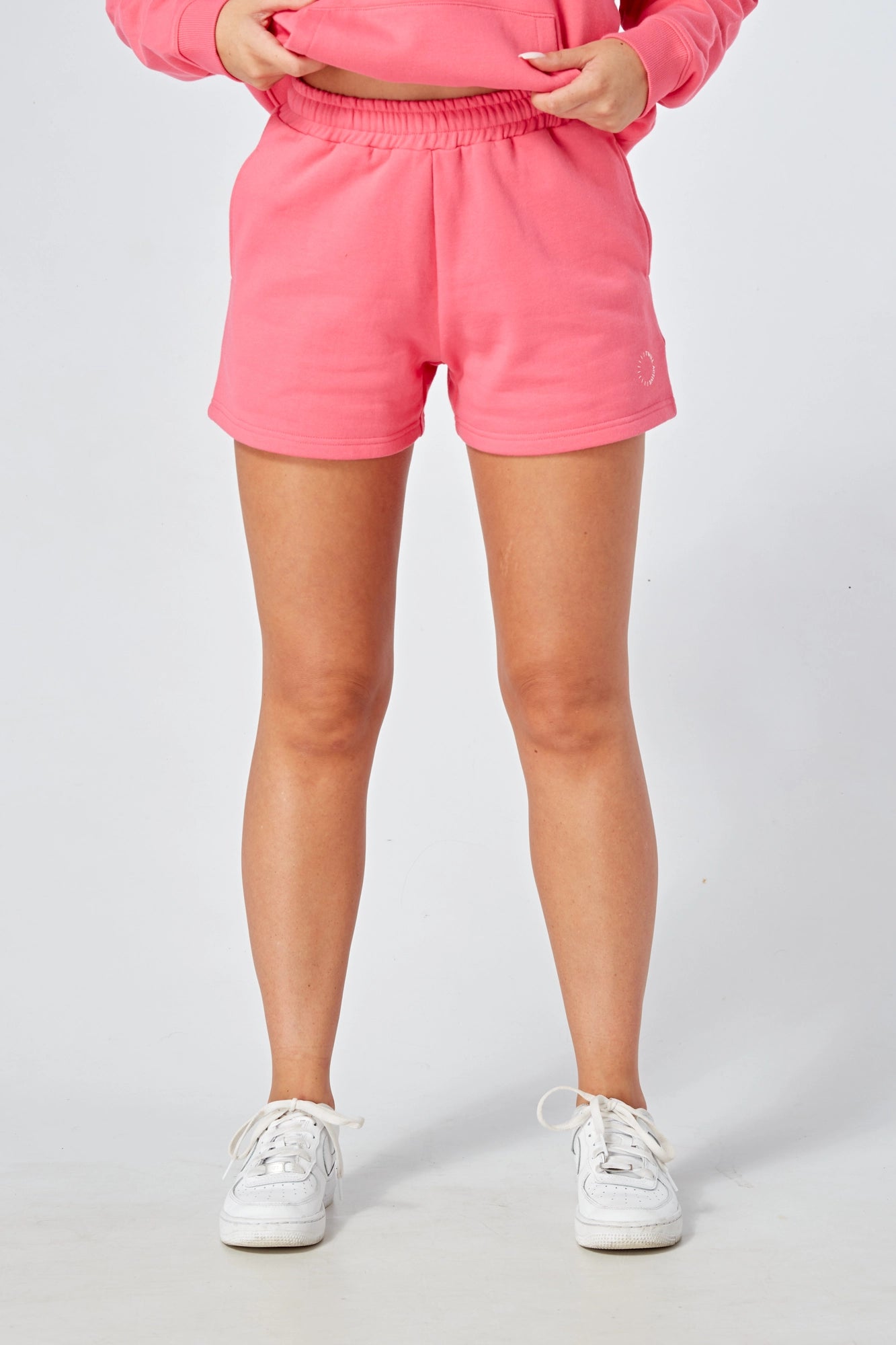 Markdowns Twill Active Essentials Lounge Shorts - Pink