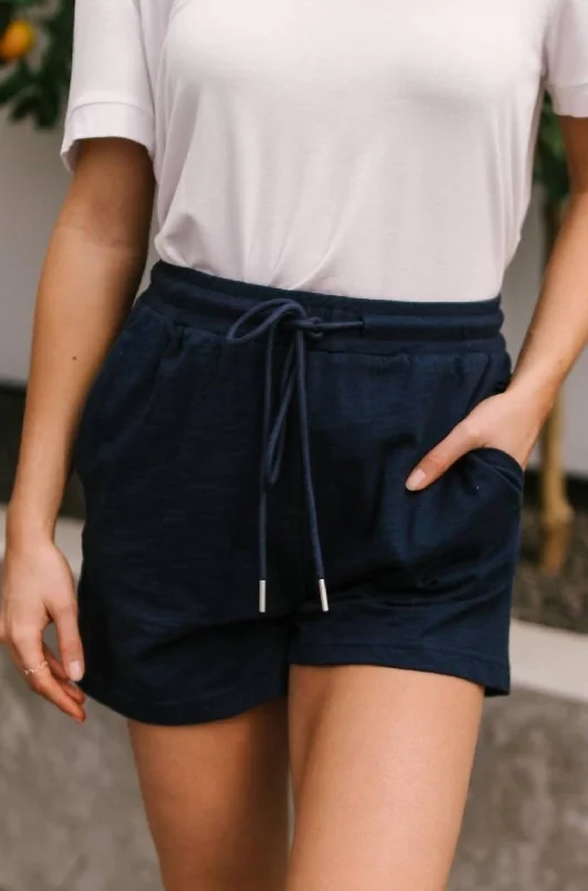 Act Now Modern Brenton Bottoms In Navy