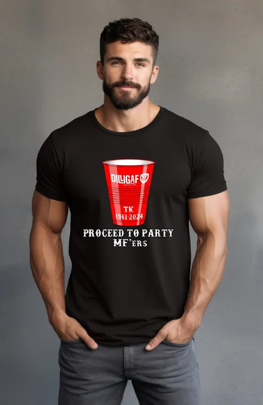 Year-End Clearance Proceed To Party T-Shirt
