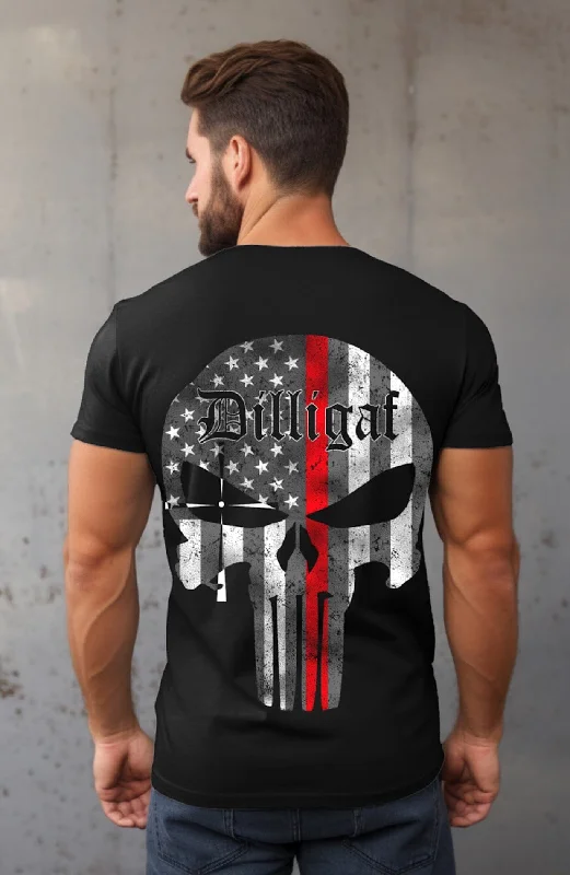 Daily Specials Red Lives Matter Punisher Tee