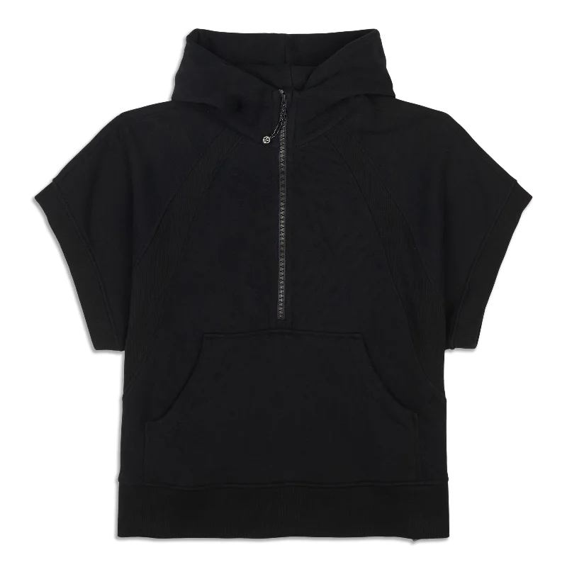 Now or Never Scuba Oversized Short-Sleeve Pullover - Resale