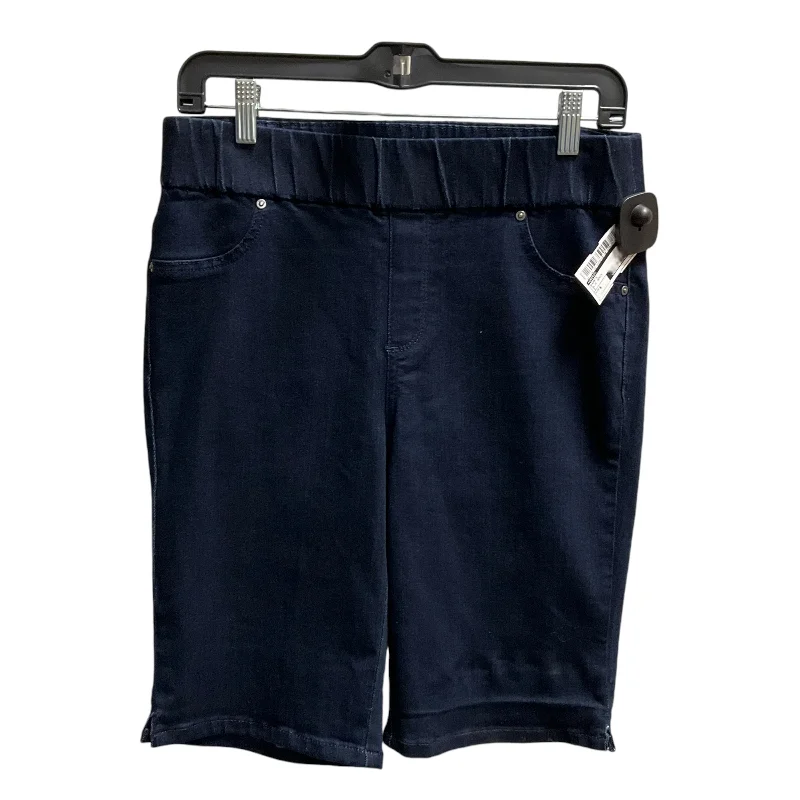Price Blitz Shorts By Chicos In Blue Denim, Size: S