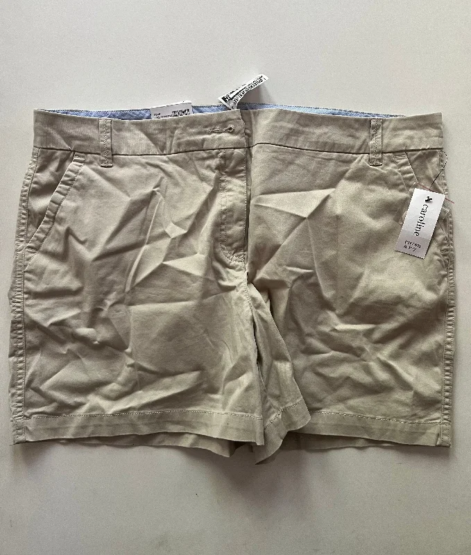 Mega Deal Shorts By Crown And Ivy In Khaki, Size: 16