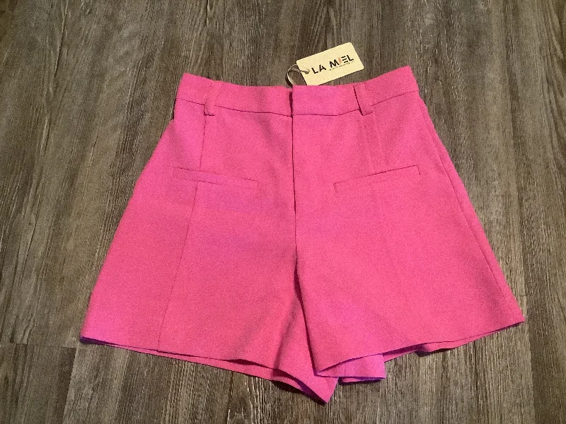 Huge Discounts Shorts By La Miel In Pink, Size: Xs
