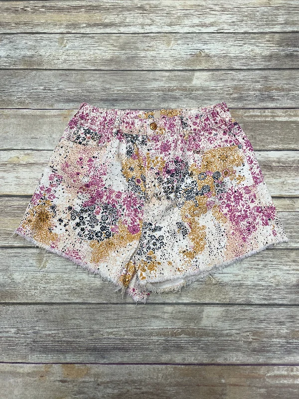 Final Markdown Shorts By Pilcro In Floral Print, Size: M