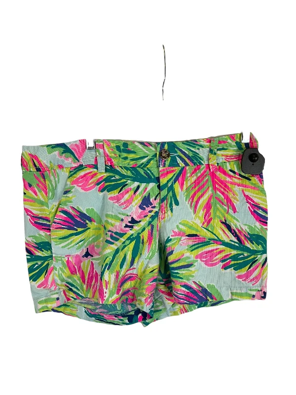 Early Bird Discount Shorts Designer By Lilly Pulitzer In Green, Size: 10