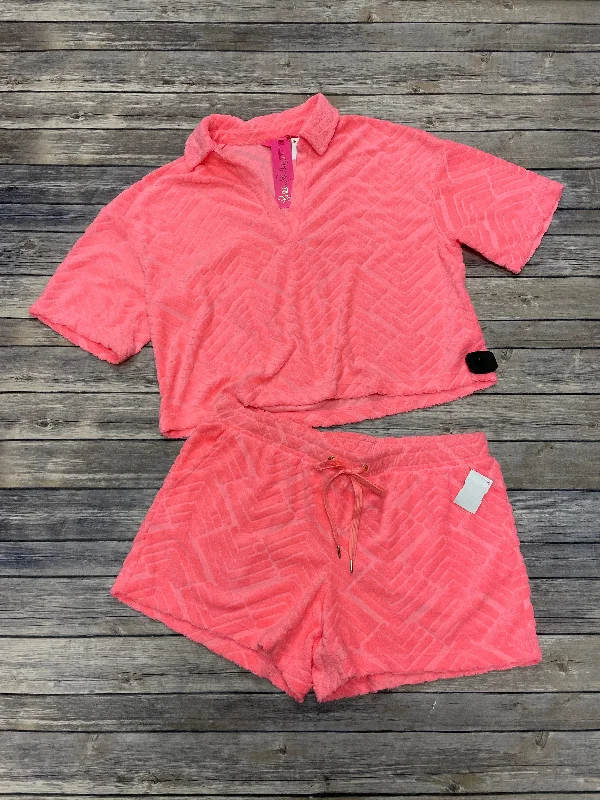 Huge Savings Shorts Set By Lilly Pulitzer In Pink, Size: L