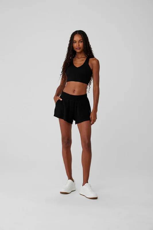 Epic Deals WAFFLE HIGH-WAIST WEEKEND ESCAPE SHORT
