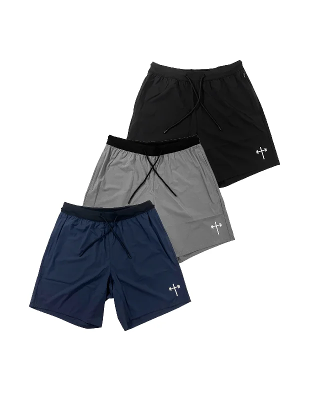 Act Now Performance Shorts 7" 3-Pack