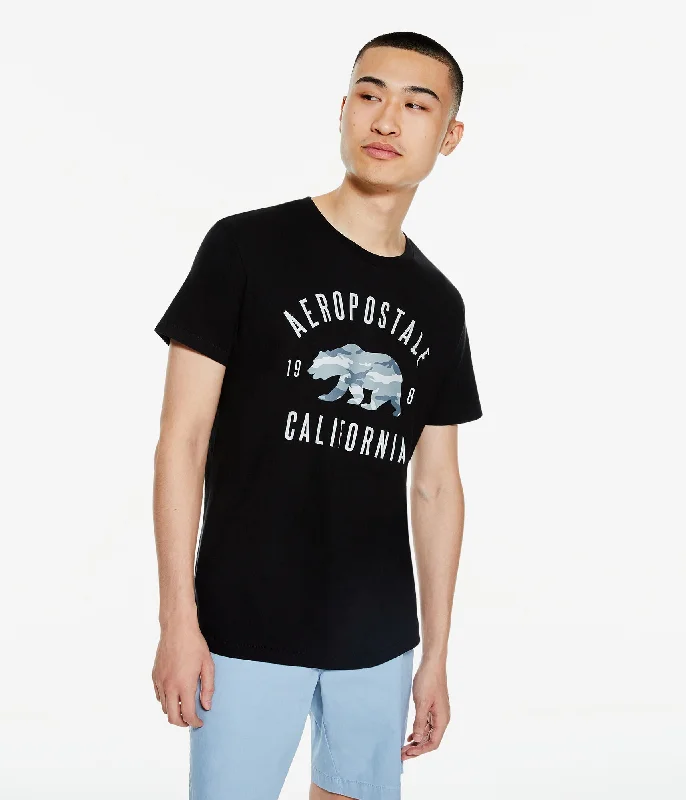 Today’s Deal Aeropostale Mens Camo Bear Graphic Tee