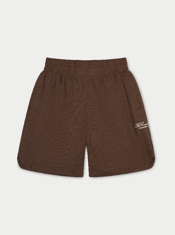 Exclusive Deal AIRTEX PANELLED SHORTS - MOCHA