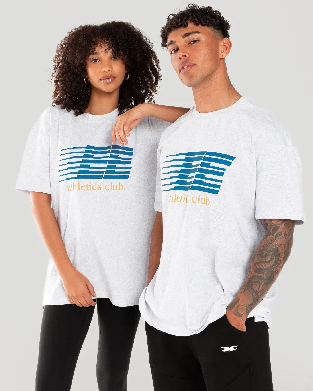 New Arrival Athletics Club Tee - Polar Grey