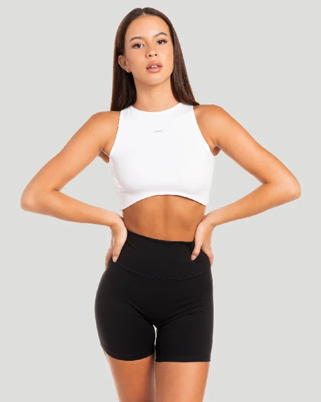 Huge Savings Aura Curve Tank - White
