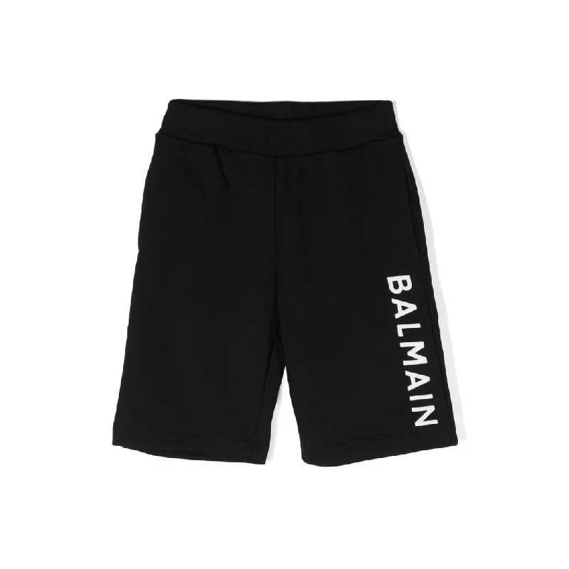 Limited Availability Black Logo Shorts