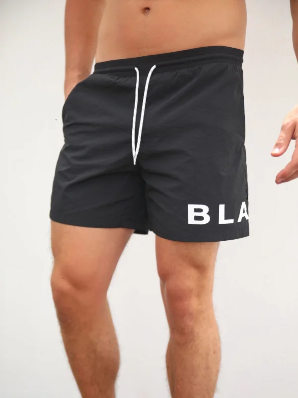 Incredible Offers Capri Swim Shorts - Black