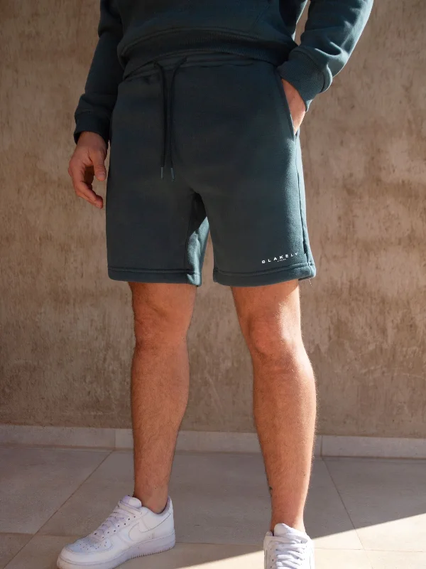 Savings Event Evolved II Jogger Shorts - Teal Green