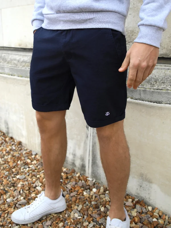 Extra Savings Ousden Chino Shorts - Navy