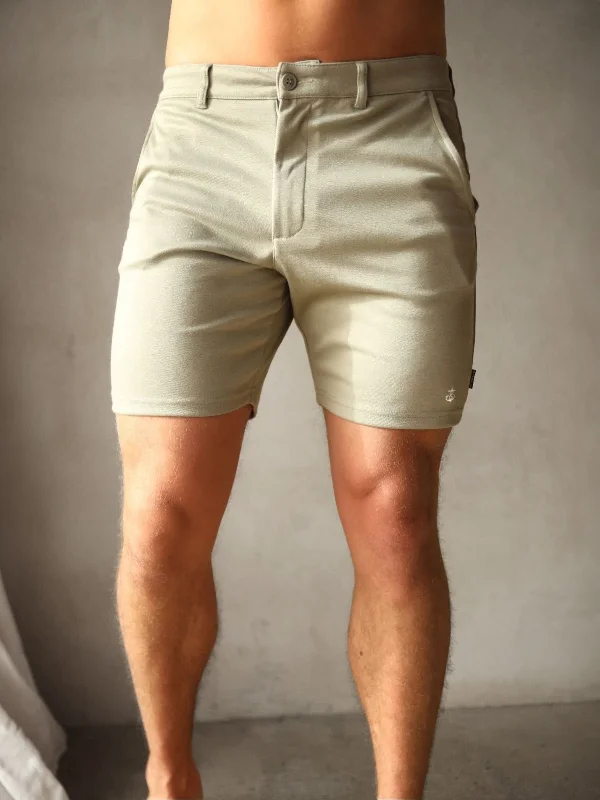 Price Rollback Sorrento Shorts - Light Khaki