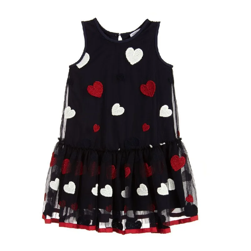 Massive Deals Blue Tulle Heart Dress