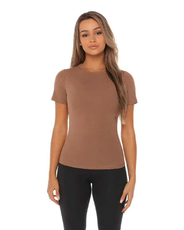 Low Prices Charm Tee - Brown