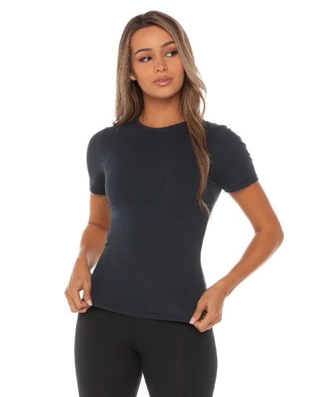 Now or Never Charm Tee - Navy