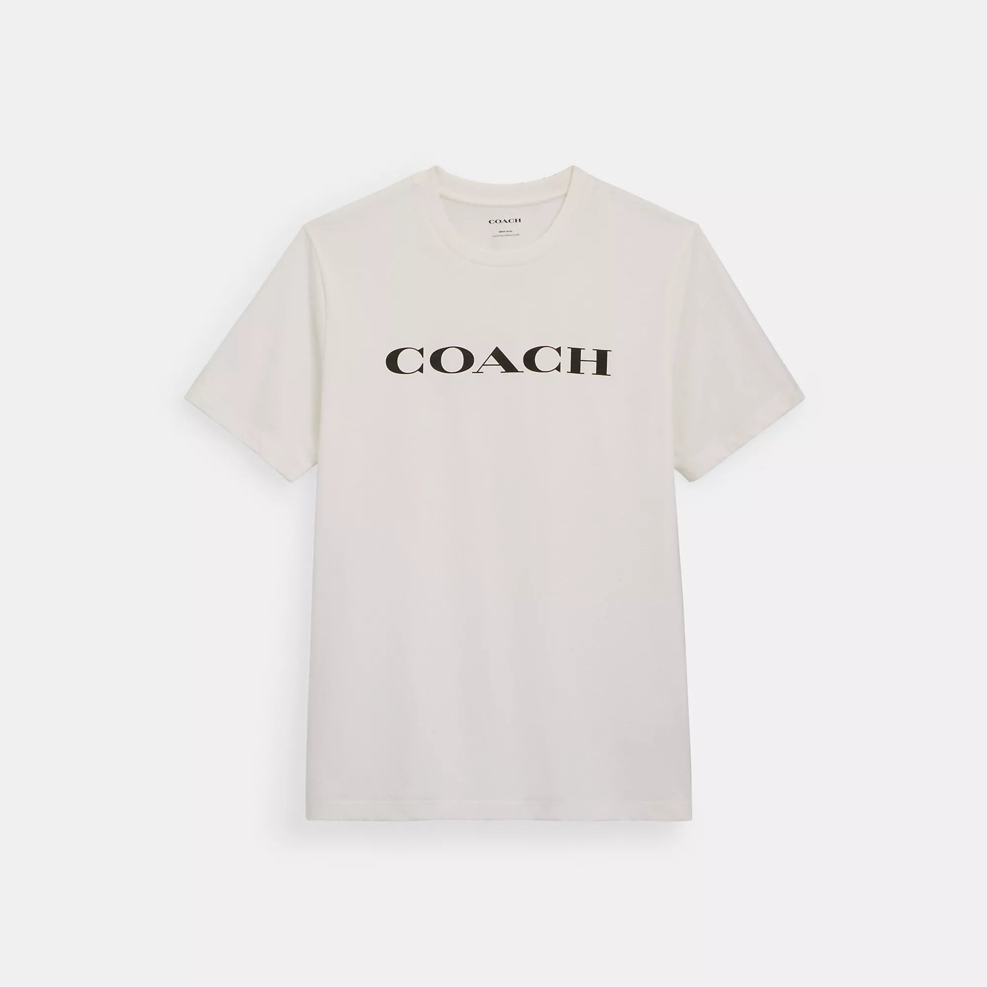 Price Reduction Coach Outlet Signature T Shirt In Organic Cotton