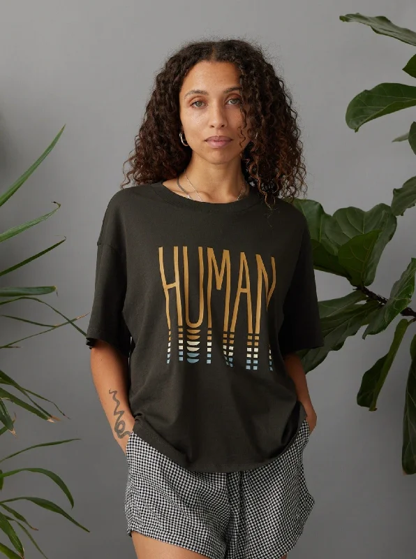 Unbeatable Prices Human Reflection Tee - Washed Black