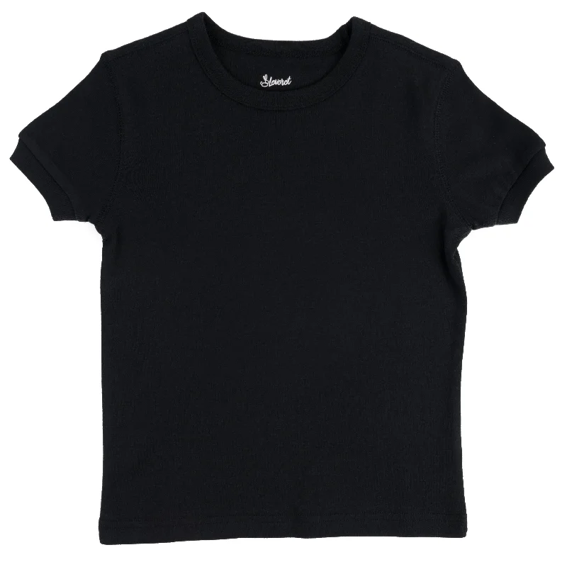 Value Deals Kids Short Sleeve T-Shirt Neutral Solid Color