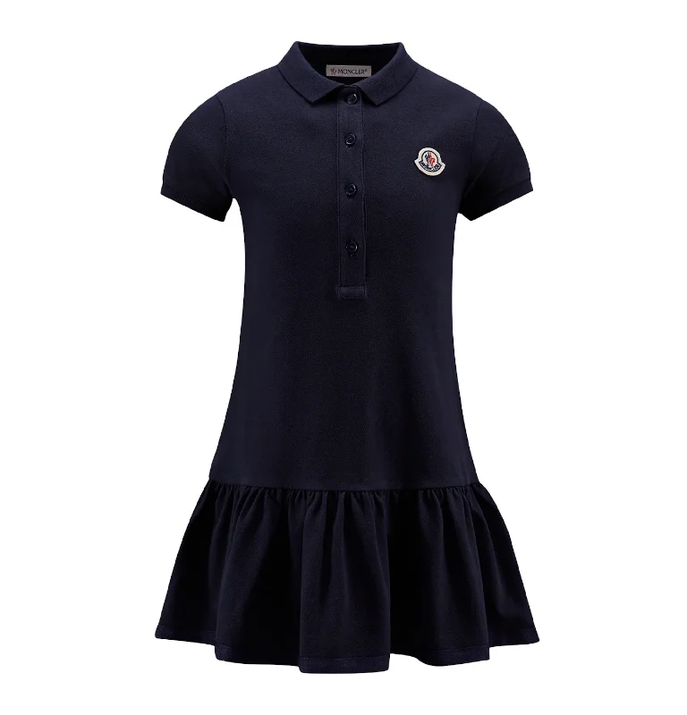 Time-Limited Offer Medium Blue Logo Dress