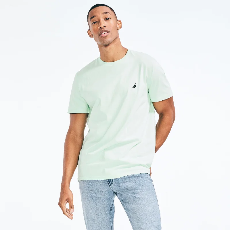 Price Meltdown Nautica Mens Logo Crewneck T-Shirt