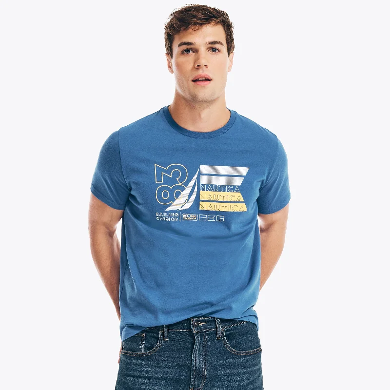 Instant Savings Nautica Mens Nautica 83 Graphic T-Shirt