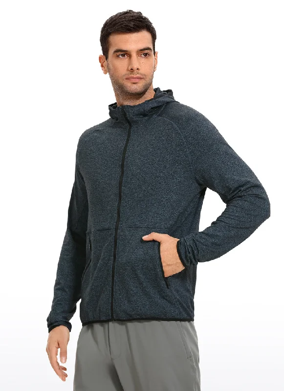 Midnight Sale Brushed Full Zip Hoodie