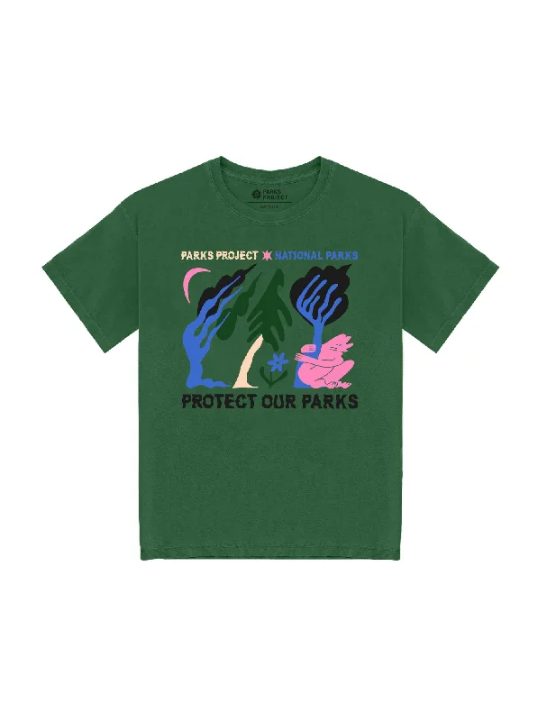 Price Drop Protect Our Parks Tree Hugger Tee - Green