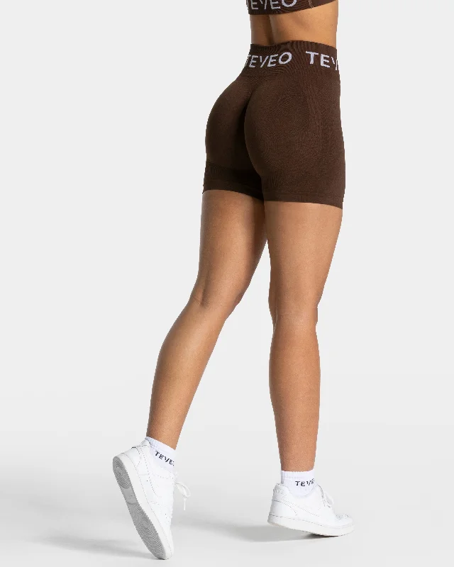 Buy More, Save More Signature Scrunch Short "Dunkelbraun"